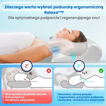 Relaxa™ Ergonomiczna Poduszka do Spania!